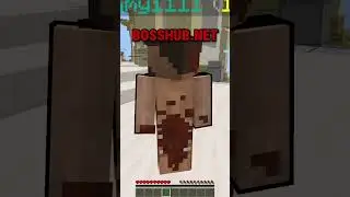 He was nervous for work.. ! #minecraft  #minecraftserver #viral #shorts #smp #minecraftpvp  #bosshub