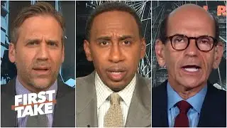 First Take reacts to President Trump's call with the Big Ten commissioner about the CFB season