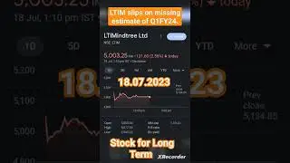 LTIMindtree Share News 🔴 LTIMindtree down today #stockmarket #sharemarket #ltimindtree