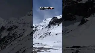 When Your dream is infront of you🤗❤️  #bike #bikelife #bikelover #biker #bikeride #mountains