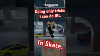 Doing tricks I can do irl #skate #skateboarding #skate3 #skateboard #tricks