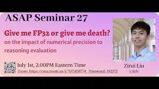 Give Me FP32 or Give Me Death? Challenges and Solutions for Reproducible Reasoning｜ASAP27