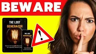 THE LOST GENERATOR REVIEWS (😭✅🔴WATCH NOW!➡️😢🔴) The Lost Generator Plans Review - The Lost Generator