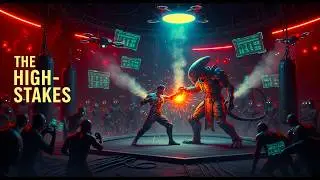The High-Stakes:Inside the Galaxy&rsquo;s Most Dangerous Underground Fight Club#ScienceFiction #AIStory