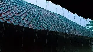 Rain on Wooden Shingles: Peace of an Old House