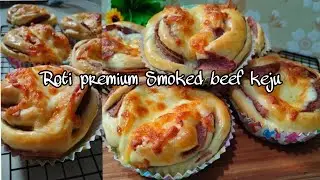 INI ENAK BANGET BEB ROTI SMOKED BEEF KEJU!!