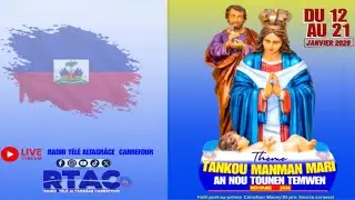 VENDREDI 16 JANVIER 2026 | 3e Messe du 5e Jour de la Neuvaine à ND d'Altagrâce | Messe 4h:00 Pm