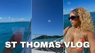 Видеоблог со Сент-Томаса | Плавание с морскими черепахами в бухте Тартл-Коув | Экскурсия на катам...