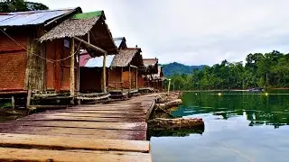 Floating Raft Houses on Cheow Lan Lake Khao Sok National Park Day 2