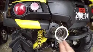HMF Performance Series Slip-on 2019 Can Am XMR850