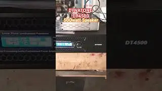 DYNATONE AMPLIFIER UNBOXING MODEL.NO-DT4500 SPEAKER 500WATT