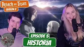 CHRISTA&rsquo;S TRUE NAME! | Attack on Titan Season 2 Reaction with my Girlfriend | Ep 5, 