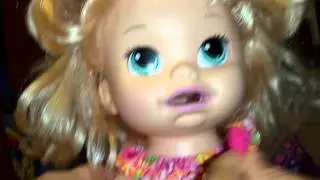 All 3 Snackin Sara Baby Alive Dolls Eating and Pooping Out Cheetos!
