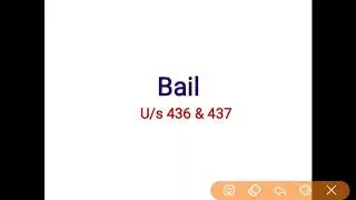 Bail || section 436 and 437 || crpc || bailable || non bailable