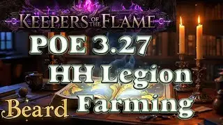 Blasting Stasis Legion with HH - Beardmaps POE 3.27 LIVE!