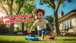 Hist&oacute;ria Infantil: L&eacute;o Aprende o Poder do &ldquo;Por Favor&rdquo; e &ldquo;Obrigado&rdquo;