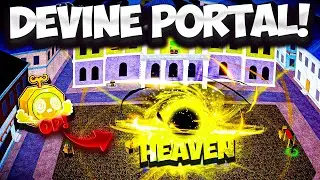 Destroying Players with NEW DIVINE PORTAL in Blox Fruits