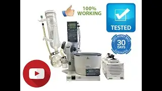 A Complete Buchi R 205 Rotary Evaporator with B 490 Bath V 800 Controller V 500 in1310