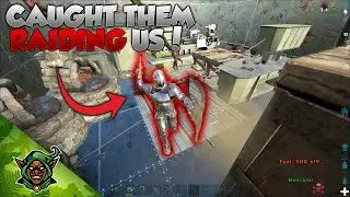 I LOGGED IN ON THEM RAIDING MY RAFT! | ARK Trio Small Tribes EP2