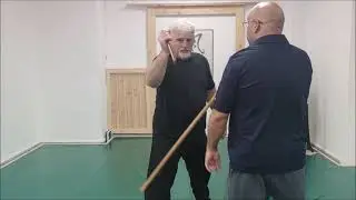 Ogawa Ryu - 杖術 Jojutsu 逮捕 Taiho / Shidoshi Jordan Augusto -Kyoshi Fabián Garcia - During Class!