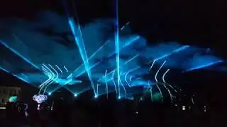 Лазерне шоу Умань 2019  Площа Соборності