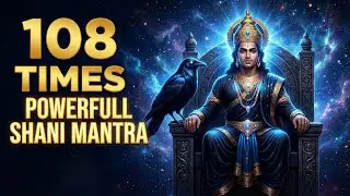 Shani Mantra 108 Times | ॐ शं शनैश्चराय नमः | शनि मंत्र |  To Remove All Obstacles | Pratah Stuti
