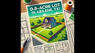 0.08-acre lot in Abilene, TX!