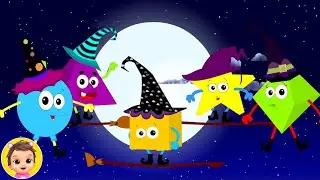 Five Wicked Witches, Halloween Nursery Rhymes And Cartoon Video For Kids