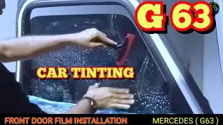 How To Fixing Car Front Door Window Tinting 