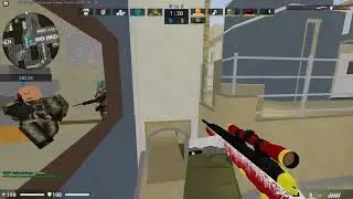 Scout God Peeking Be Like... (Roblox Counter Blox
