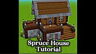 Minecraft Tutorial | Spruce House 