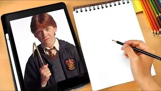 Ron Weasley drawing || how to draw Ron Weasley || HArry Potter Drawing