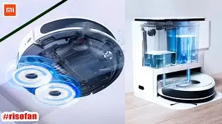 2021 Xiaomi ECOVACS DEEBOT OZMO N9 Vacuum Cleaner Robot with the OZMO pro.