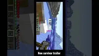 Minecraft Survival shorts trailer🔥 || First time  #MCraftSurvivor #minecraft #trailer #shorts