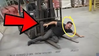 He Stood Too Close to the Big Steel Coil&hellip; Then This Happened!