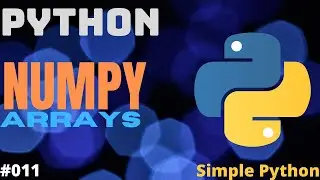 Python Numpy Array Basics of Numpy Python Tutorials 