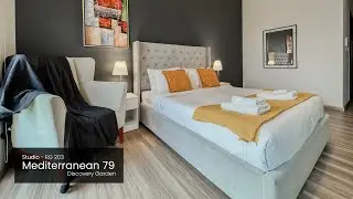 Walk Through | Studio Apartment | Visit Dubai | Discovery Garden | Mediterranean 79 | RG(203)