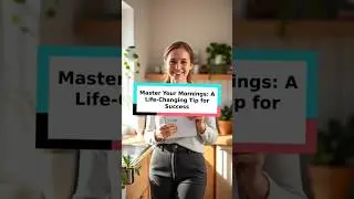 Master Your Mornings: A Life-Changing Tip for Success #shorts