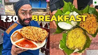 CHEAP & SUPER-HIT Rs30 Breakfast of Old Rajinder Nagar in New Delhi