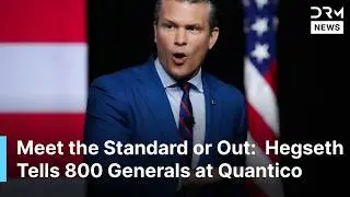 &ldquo;No More Woke Military&rdquo;: Hegseth Stuns 800 Generals with Sweeping Reforms at Quantico | AC1G