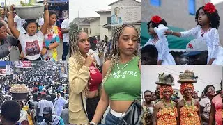 Witness Ghana’s unique annual Twins festival in Accra. Rich culture display|| Massive crowd🇬🇭🎉