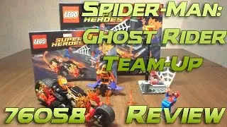 Обзор Lego Marvel Super Heroes Человек Паук против Хобгоблина 76058