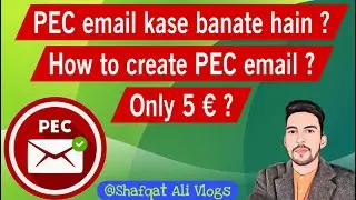 How to create PEC email ? PEC email kesy banate Han?