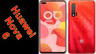 Huawei Nova 6 Full Specifications,first look,concept.