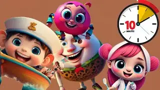Little sailor | Humpty Dumpty | ABCs Song | Brush your teeth | Nursery rhymes | KidsYOhO