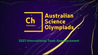 2021 Team Announcement: International Chemistry Olympiad