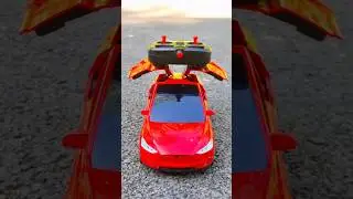 :RC Open door, Remote control ferrari car with open door unboxing car 😍#reccar bosss car