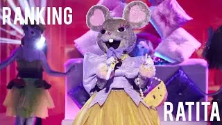 Ranking | Presentaciones De Ratita | Mask Singer Adivina Quién Canta Temporada 3 