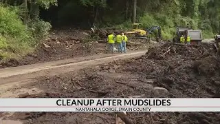 Swain Co. mudslides: Highway 19 to stay closed until Tues.