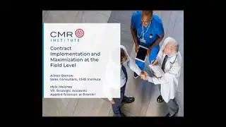 Webinar: Contract Implementation And Maximization At The Field Level